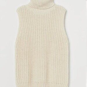 H&M Sleeveless Turtleneck Sweater